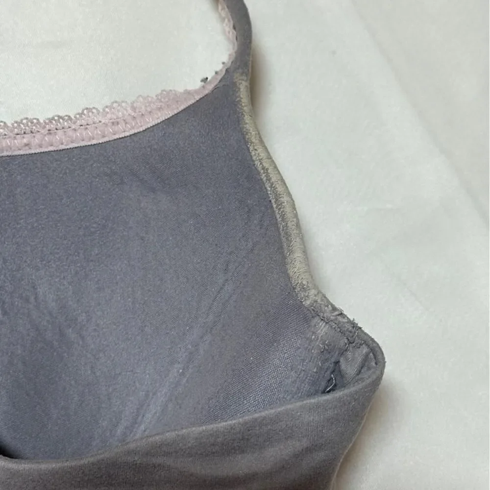 Victoria-s-secret Women's Grey and Blue Bra